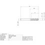 Fraises à bout hémisphérique  / Ø 11,113 mm / Norme usine / carbure monobloc thumbnail